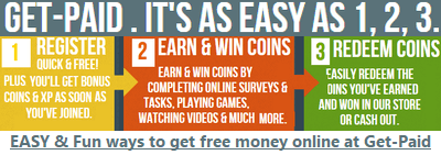 Get-Paid: Easy ways to get free money online